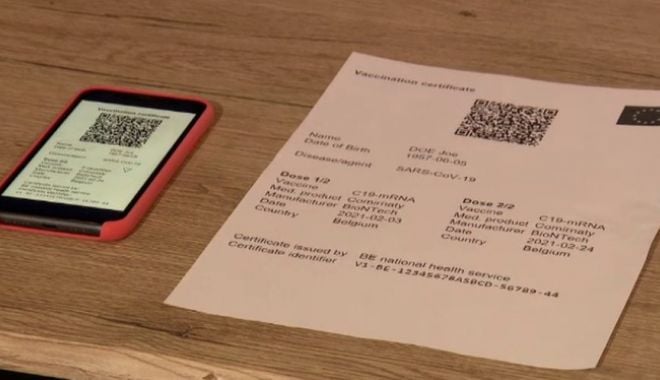 De unde va putea fi descărcat certificatul digital european