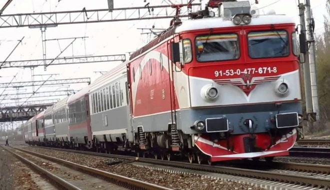 Trafic feroviar îngreunat în unele zone, din cauza furtunilor