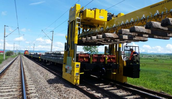 CFR cumpără sisteme de trenuri de lucru pentru a reface infrastructura feroviară