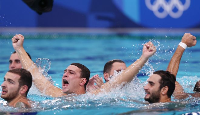Serbia, campioană olimpică la polo pe apă