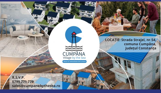 Complexul rezidenţial Cumpăna Village by the Sea deschide vizitatorilor prima casă model