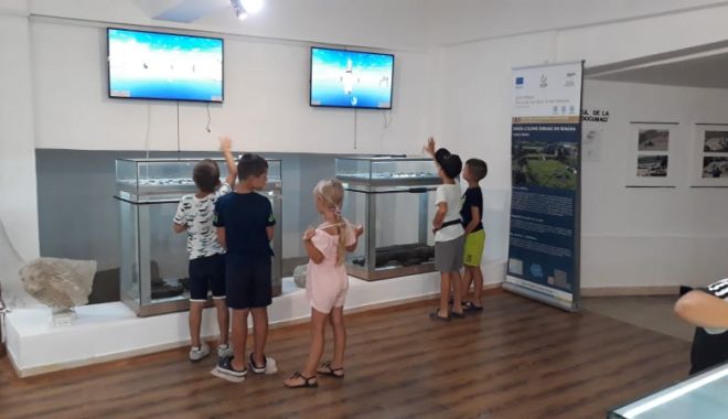 Expoziţii interactive şi şcoală de vară pentru elevi la Muzeul de Arheologie Callatis