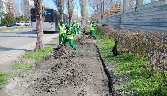 Curăţenie generală în staţiunea Mamaia