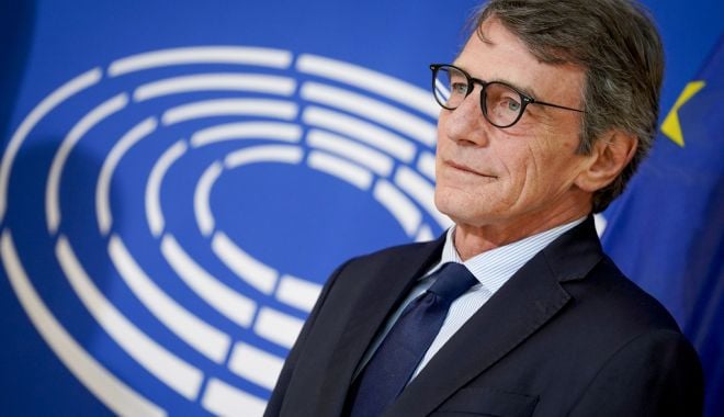 Președintele Parlamentului European, David Sassoli, spitalizat cu pneumonie