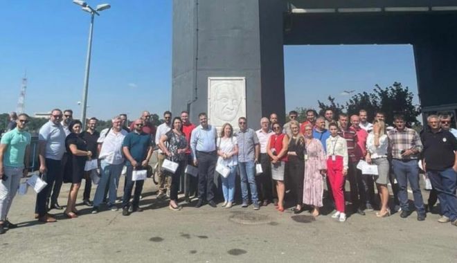 Delegaţie din Serbia, Croaţia şi Bosnia Herţegovina în vizită în portul Constanţa
