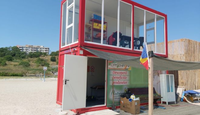 Echipamente și containere noi pentru salvamarii din Constanţa şi Mamaia