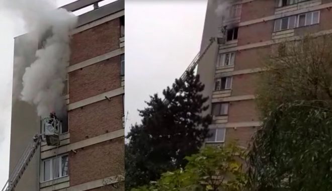 Un bărbat a fost găsit carbonizat într-un apartament cuprins de flăcări din Târgu Mureș