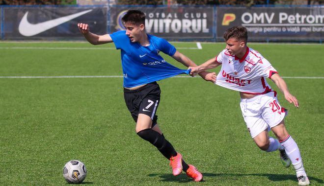 Fotbal, juniori / Victorii categorice în Liga Elitelor pentru FC Viitorul în derby-urile cu Dinamo