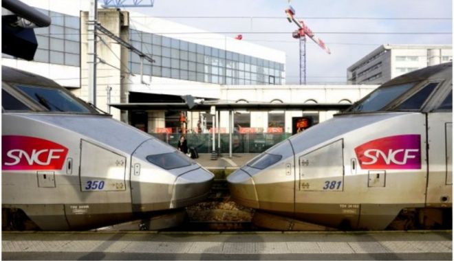 Avertizare de călătorie pentru Franța. Grevă în transportul feroviar
