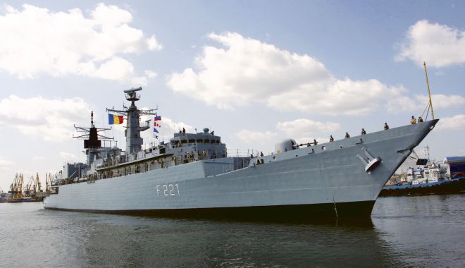 Fregata „Regina Maria” a preluat conducerea Operaţiei NATO „Sea Guardian”