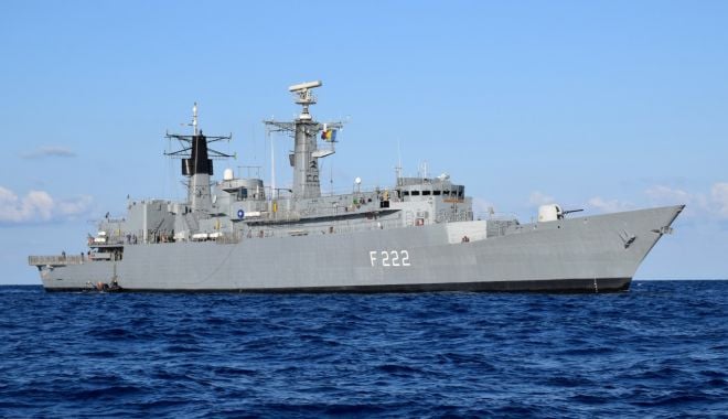Fregata „Regina Maria” se întoarce din misiunea din Marea Mediterană
