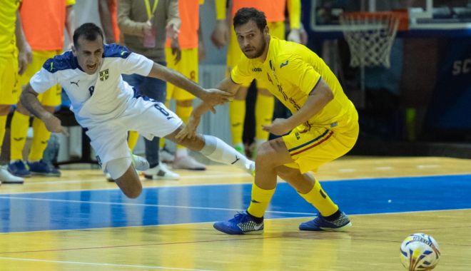 Spectacol total la Vršac! Serbia - România 4-4 într-un meci de futsal incredibil