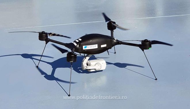 Garda de Coastă supraveghează frontiera maritimă cu o dronă - gardadrona1-1603722504.jpg