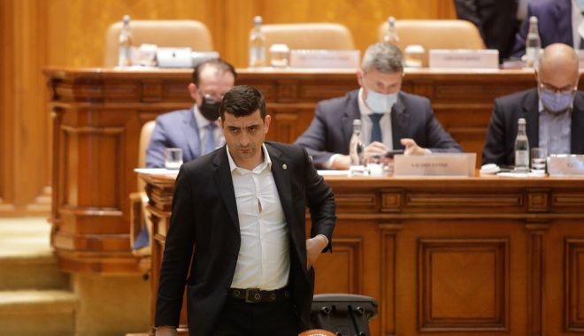 Ziua moţiunii / George Simion: "Nu vom irosi nicio secundă pe Florin Cîţu. La revedere!"