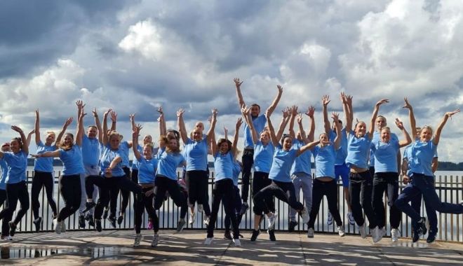 Gimnaste şi antrenori constănţeni, cantonament în Finlanda. „Exerciţiile au dat rezultate”