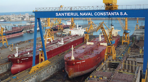 Iată câte nave străine sunt în reparații în porturile maritime românești