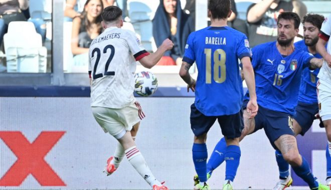 Liga Națiunilor: Italia a învins Belgia în  „finala micâ"