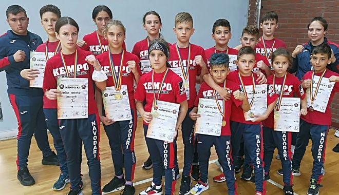 Sportivii de la CS Năvodari au câștigat 17 medalii la Cupa României de kempo K1
