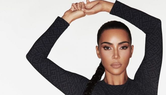 Kim Kardashian West a colaborat cu casa de modă italiană Fendi