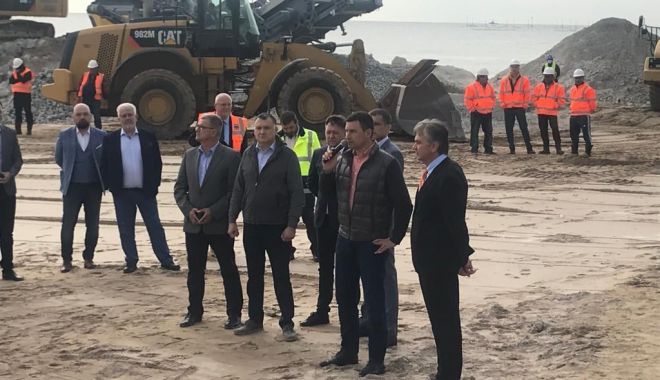 Litoralul Mării Negre, extins cu 50 de hectare