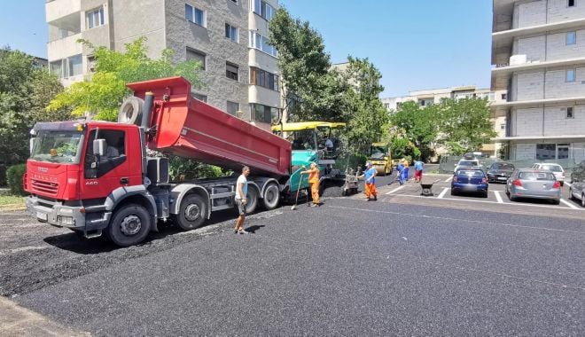 Noi lucrări de modernizare a tramei stradale în zonele rezidențiale din Constanţa