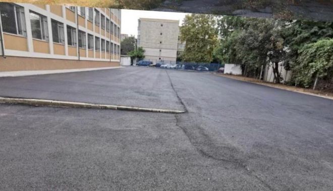 Curtea şi terenurile de sport ale Liceului Teoretic „Ovidius”, complet refăcute