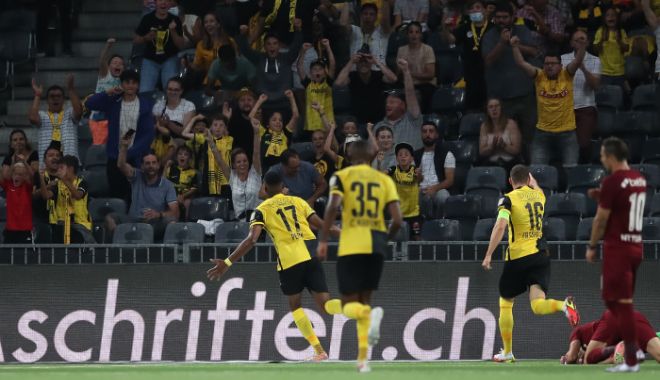 Lecţie de fotbal în Elveţia. CFR Cluj a pierdut returul cu Young Boys şi se pregăteşte pentru play-off-ul Europa League