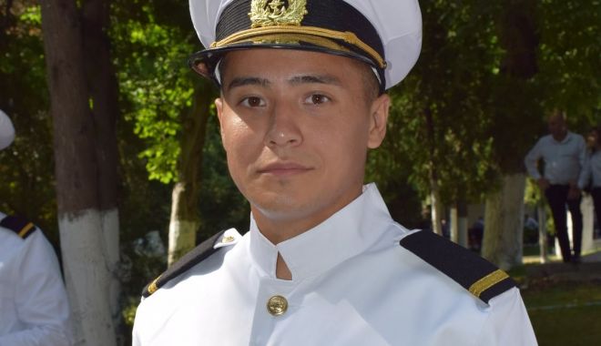 Maistru militar clasa a V-a, Onur Derviş, şef de promoţie Specialitatea „Motoare şi Maşini Navale”