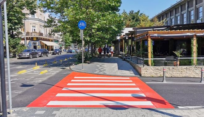 GALERIE FOTO. TRECERI DE PIETONI refăcute, în municipiul Constanța