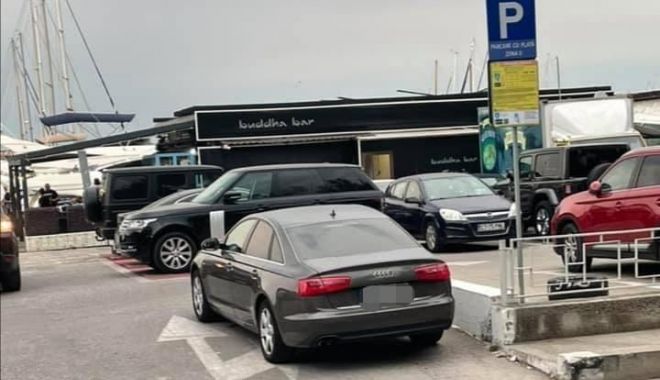 Un constănţean a blocat accesul în parcarea zonei de terase din Portul Tomis