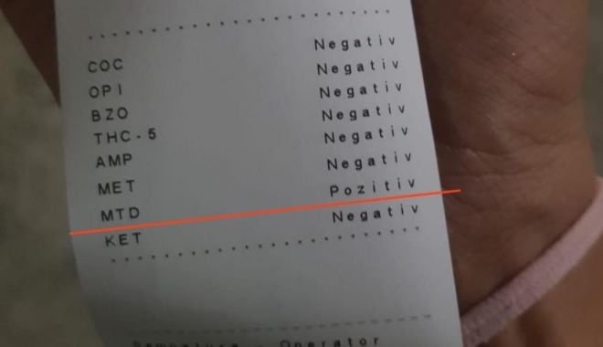 Șofer drogat cu METADONĂ, surprins la volan, pe A2