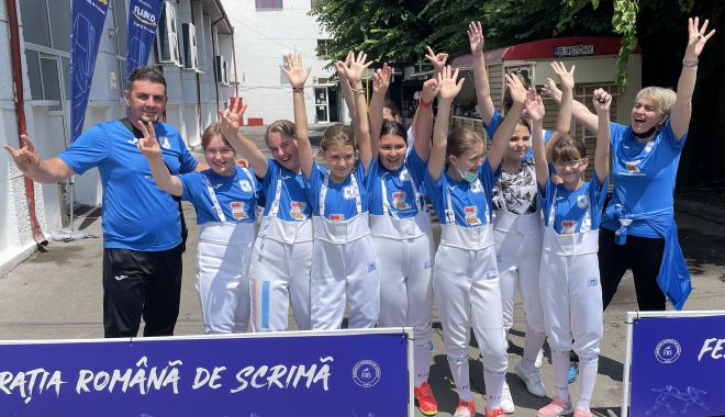 Micii spadasini de la ACS Prima Spadă Constanţa, la Naţionale