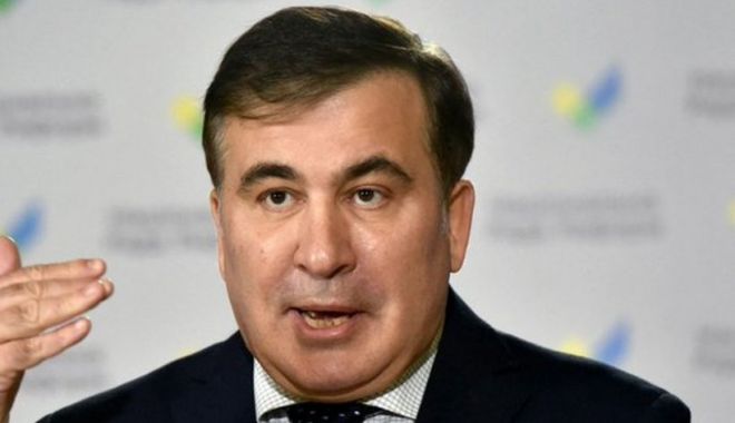 Fostul președinte georgian Mihail Saakashvili a fost arestat de autoritățile din țara sa