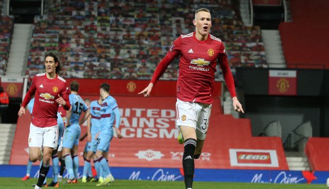 Manchester United învinge cu 2-1 pe West Ham în Premier League