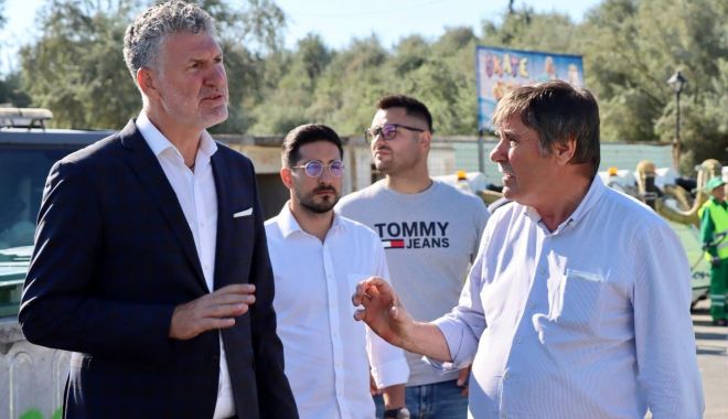 Primarul Florin Chelaru a semnat un nou contract de salubrizare a orașului Năvodari