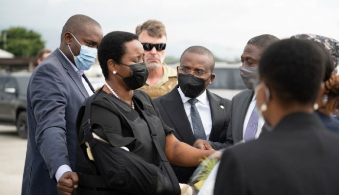 Martine Moise, soția președintelui haitian asasinat, a ieșit din spital