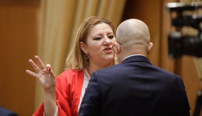 Diana Șoșoacă, sancționată de conducerea Senatului pentru că a încălcat „demnitatea funcției”