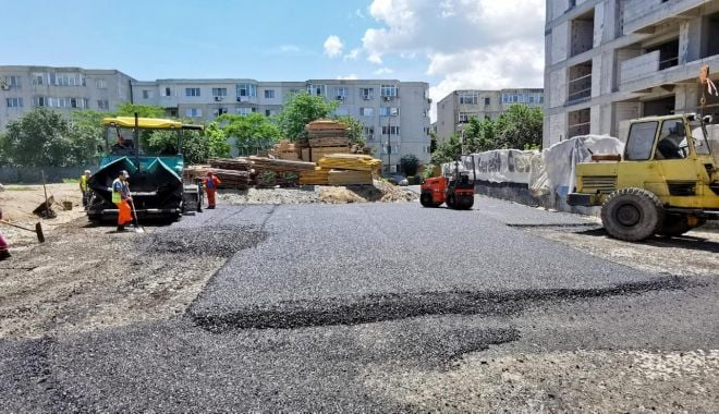 Noi parcări rezidenţiale în cartierele din Constanţa