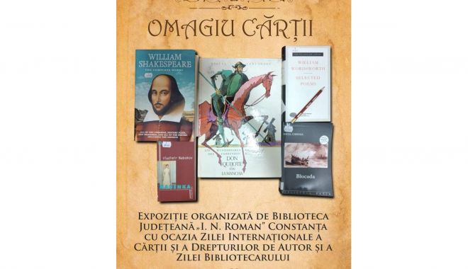 „Omagiu Cărții”, la Biblioteca Judeţeană Constanţa
