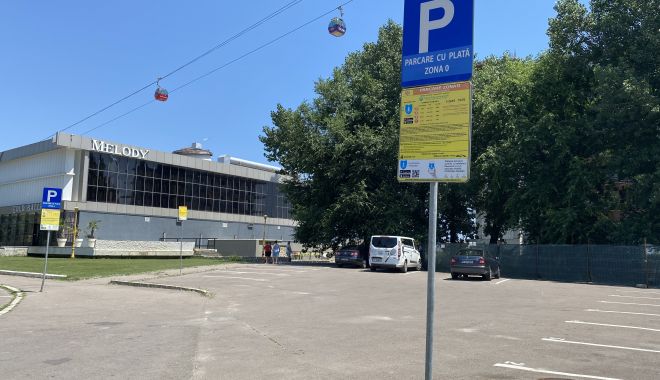 Parcare la liber în staţiunea Mamaia. Taxa nu mai este obligatorie în-afara sezonului estival