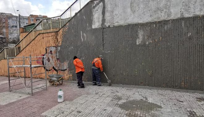 Pasajul subteran din zona Gării Constanţa a intrat în reabilitare
