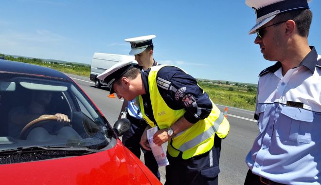 Amenzi pentru şoferii indisciplinaţi din judeţul Constanţa