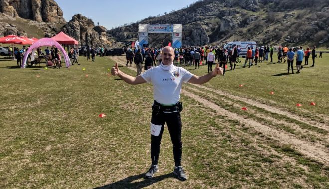 Fostul jandarm Marian Presură, reprezentantul veteranilor în Maratonul Argonauților