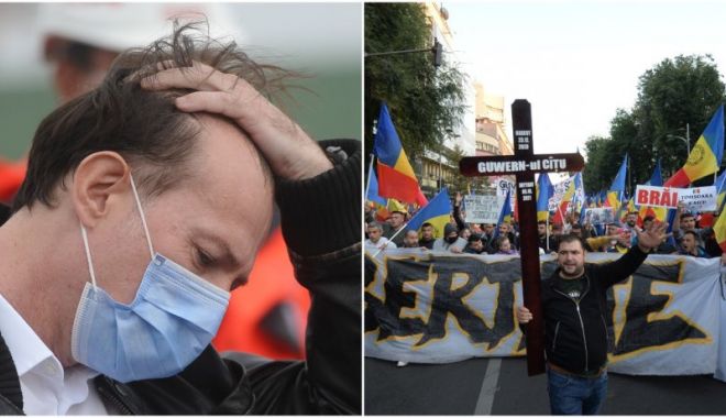 Florin Cîțu, despre manifestaţia din Bucureşti: „A fost un protest cinic"