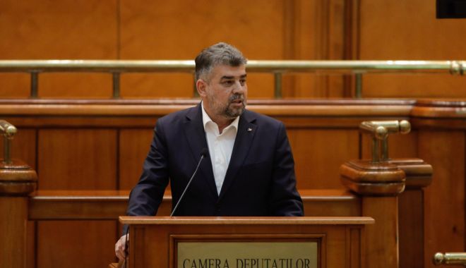 Ziua moţiunii / Marcel Ciolacu: "Astăzi facem dreptate pentru români. Tu, Florin Cîţu, ai eşuat şi trebuie să pleci acasă!"