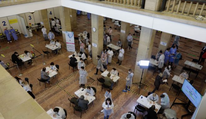 Record absolut de vaccinări în 24 de ore. Peste 128.000 de persoane imunizate, 86.000 cu prima doză
