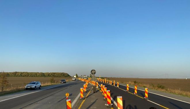 Restricţii de circulaţie, pe Autostrada Soarelui, pe sensul Bucureşti – Constanţa