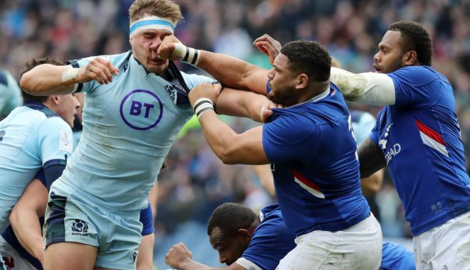 Rugby, Turneul celor 6 Naţiuni / Partida Franţa - Scoţia se va juca în data de 26 martie