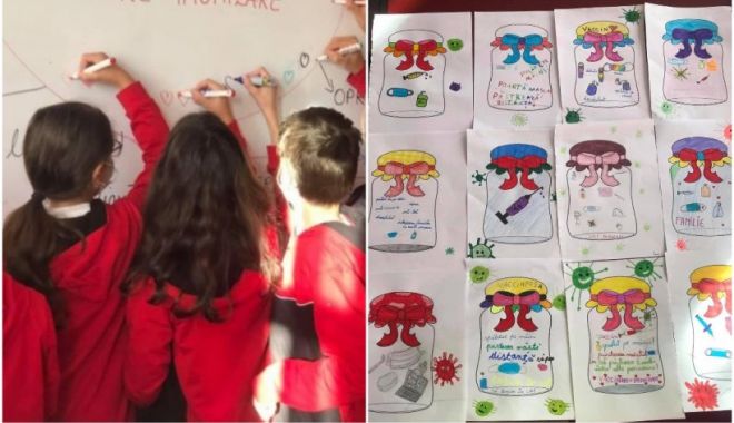 Elevii unei şcoli din Tecuci, învăţaţi cum să se apere de virusuri cu ajutorul unei lecţii interactive