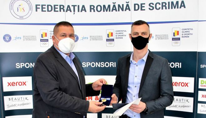 Scrimă / Distincție pentru Florin Zalomir! A primit diploma de „Antrenor Emerit”
